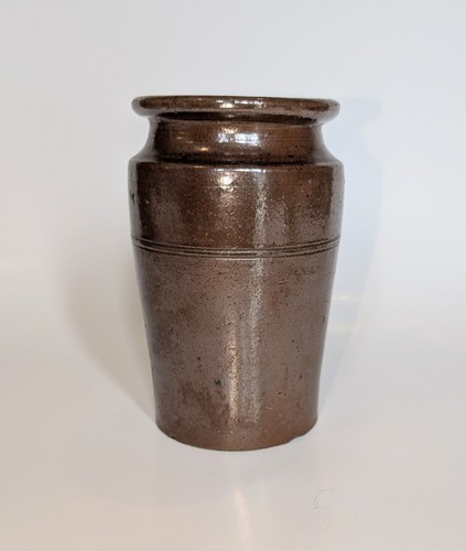 Rustic vintage salt - vintage, glazed