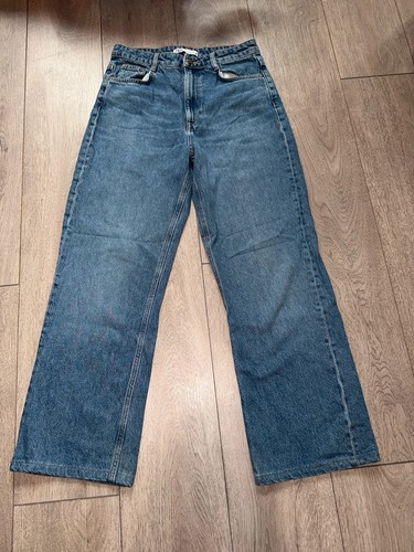 Zara high rise wide - zara, jeans
