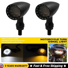 2x Motorcycle Bullet Turn