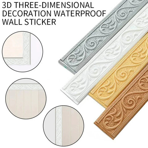 Self adhesive wall trim line - self,