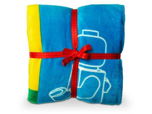 Lego vip plush throw blanket - plush,