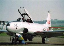 Military Aircraft Photograph Canada - Air Force Canadair CT-133 Silver Sta (?17)