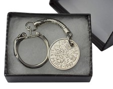 COIN KEYRING - BRITISH