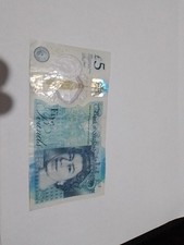 old british £5 bank note good