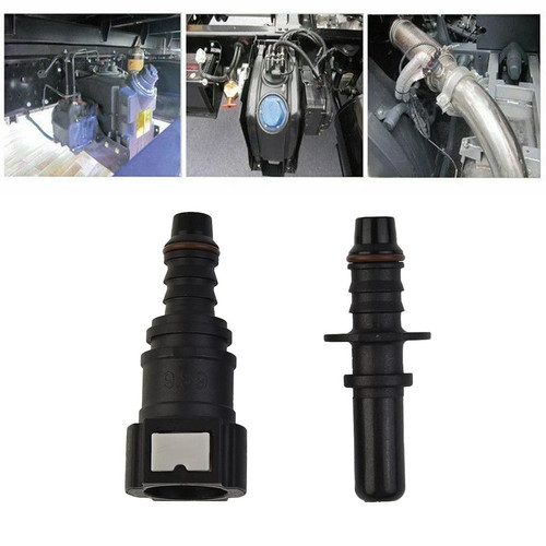 Fuel line hose connector set - connector,