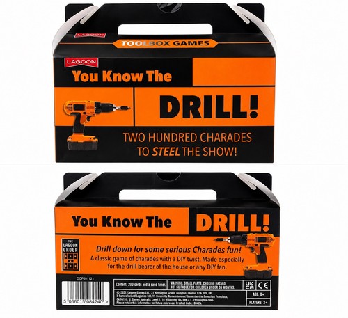 You know the drill charades - drill!",