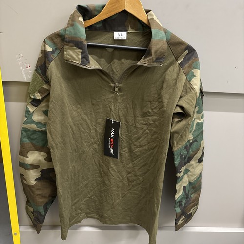 Military style woodland - style,