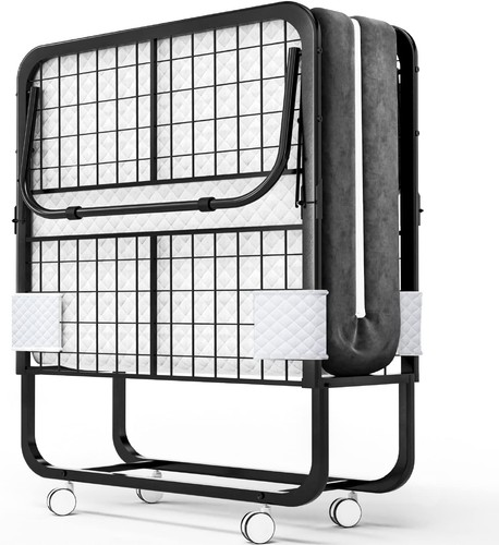 Folding bed with mattr - mattr,