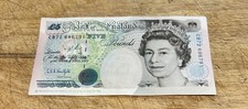 Old £5 five pound note Kentfield 