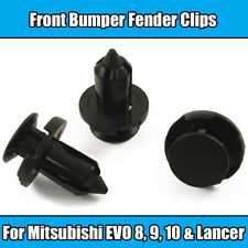 50x Clips For Mitsubishi EVO 8 9 10 Lancer Front Bumper Fender Retainer Plastic