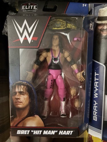 Mattel wwe wwf elite bret - mattel, 94