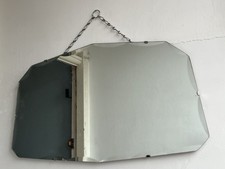 Vintage Art Deco Bevelled Edge