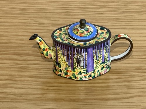 Trade aid miniature teapot - aid,