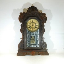 ANTIQUE ANSONIA GINGERBREAD AMERICAN - MANTEL CLOCK c1880 -1890