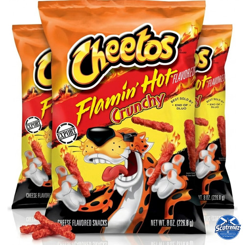 Cheetos flamin hot - cheetos,