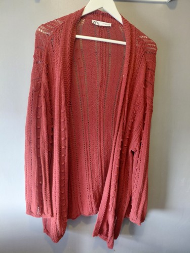 Zara medium burnt orange rust