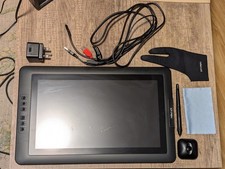 XP-PEN Artist 15.6" Graphics Tablet with Pen, Gloves, Cloth, And Cables