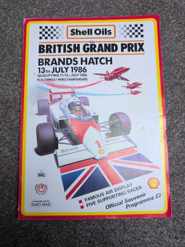 Shell oils british grand prix - oils,