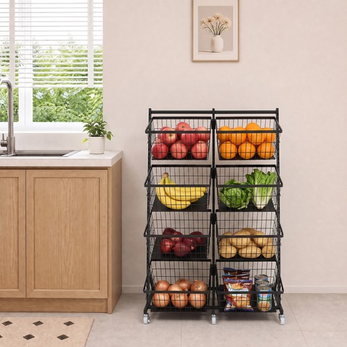Carbon steel snack display - carbon,