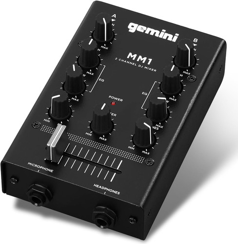 Gemini portable channel dj - gemini, 2-channel