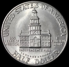 US Kennedy Half Dollar 1976