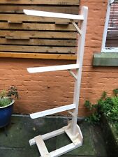 Rustic Freestanding Triple multiple saddle rack handmade