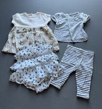 Newborn Baby Girl Clothes Bundle 3-6 Months Outfits First Size Dresses Pants Top