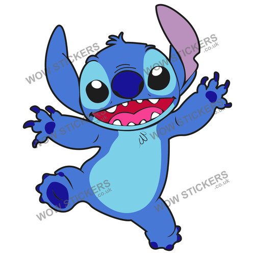 Character sticker stitch - sticker,