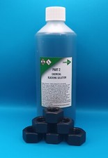 Metal Chemical Blacking solution 50ml - corrosion resistant black oxide finish 