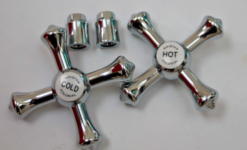 Bathroom sink tap - , handles