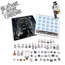 DIY Charms Beads Bracelet Nightmare Before Christmas Jack Skellington Charm Gift