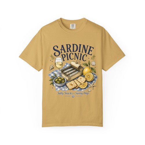 Sardine picnic comfort colors - sardine,