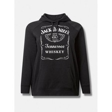 NWT Torrid Jack Daniels Cozy Fleece Hoodie 1X