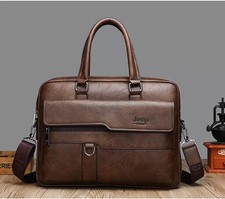 Mens Briefcase Satchel PU