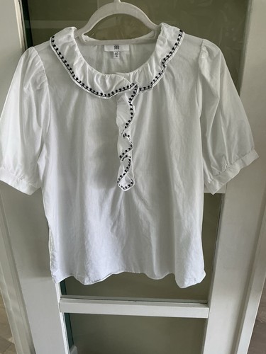 Redoute white embroidered - redoute,