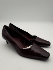 M&S Women's Heels Burgundy