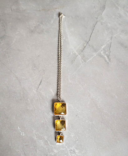 Silver tone cable chain - tone,