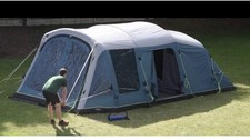 Outwell Parkdale 6PA Air Tent – Blue/Grey with Lime Trim – Excellent Condition