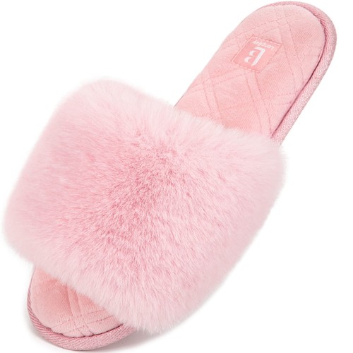 Longbay ladies fluffy faux - fluffy,