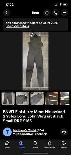 Bnwt finisterre mens - bnwt,
