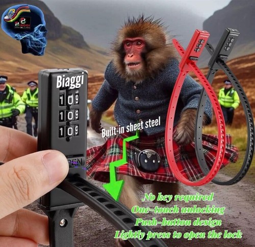Helmet lock handlebar - 2x,