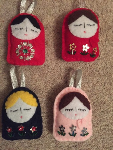 Handmade felt christmas tree - handmade,