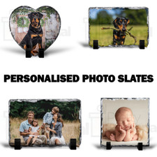 Photo Slate | Personalised | Custom | Any photo/text | Birthday | Anniversary |