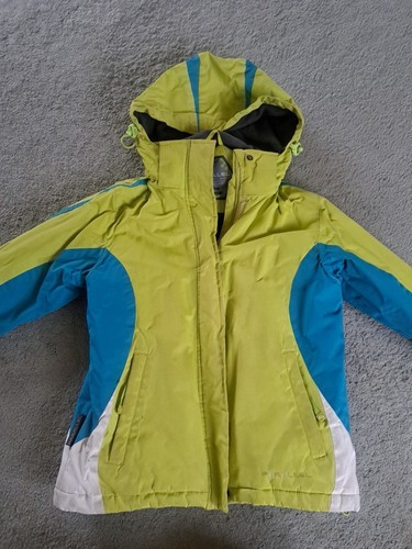 Parallel ski jacket - green, blue