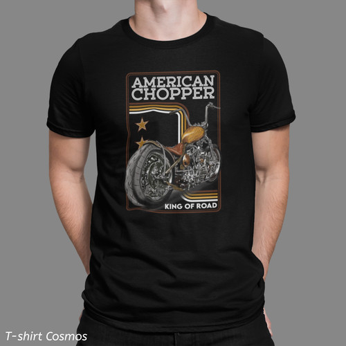 Retro american chopper - american, bike