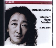 PHILIPS GERMAN PMDC MITSUKO UCHIDA - SCHUBERT PIANO SONATAS 15 & 18