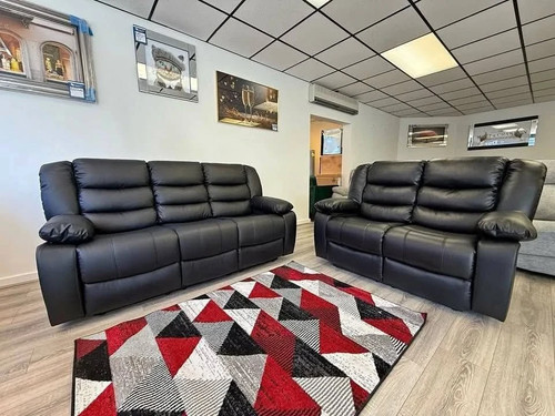 Roma leather recliner sofa - roma,