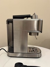 Morphy Richards Compact Espresso Machine with 1L Water tank, Stainless Steel