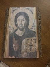 Handmade Jesus Catholic icon