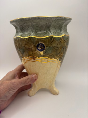 Large royal tara footed vase - tara,